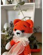 Doudou Amigurumi et carré de lange personnalisable