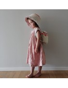 Vêtement fille 2-6 ans collection artisanale élaborée en France
